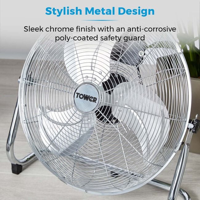 Tower 18" High-Speed Velocity Floor Fan